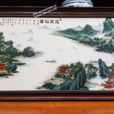 Tranh Sứ Bồng Lai Tiên Cư